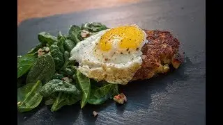 Turkey, Bacon, Stuffing & Mashed Potato Cake | SAM THE COOKING GUY