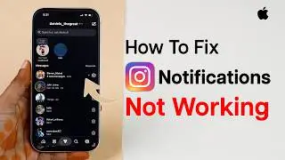 How to Fix Instagram Notifications Not Working on iPhone?