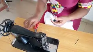HOW TO PEDAL AND THREAD YOUR MANUAL SEWING MACHINE FOR BEGINNERS