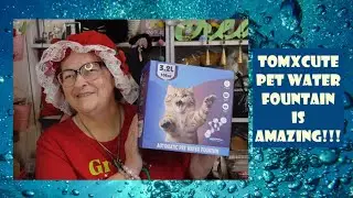 Фонтанчик для воды для домашних животных Tomxcute ~ Распаковка и обзор ~ Этот фонтанчик изменит ж...