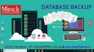 how to take backup of miracle accounting software