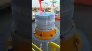 HB30 Solar Marine light is used on offshore platforms in Trinidad and Tobago#marinelight