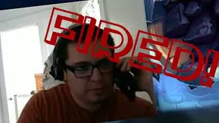 Wholfie gets fired from Gamestop over the phone!!!
