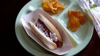 One Dollar Wednesday, Nathan's hot dog review Dollar Tree is it any good?