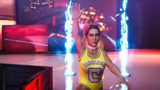 WWE 2K Battlegrounds | Carmella vs Mickie James