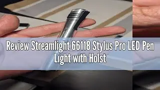 Review Streamlight 66118 Stylus Pro LED Pen Light with Holster, Black