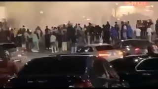 Huge crowds gather to do donuts, set of fireworks in Atlanta during pandemic