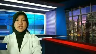 English News Anchor Projek (Clara Vega Shalsabila / XII Farmasi 2)