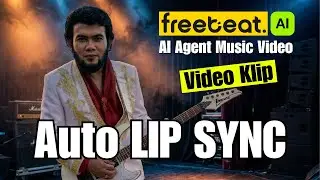 Auto LIP SYNC !! Bikin Video Klip Pake AI Agent Music Video Freebeat AI