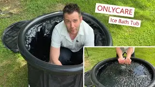 ONLYCARE Ice Bath Tub, easy assembly holds lots of water! #immersion #icebath #coldtherapy