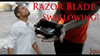 Swallowing Razor Blades