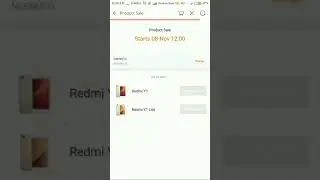 Mi redmi Y1 order mi.com