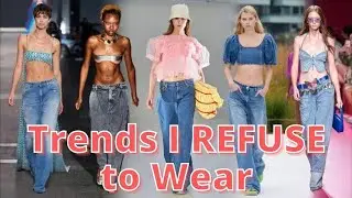 Trends That Are Out Of Style For 2022 | Plus 5 Hot Trends I REFUSE To Wear
