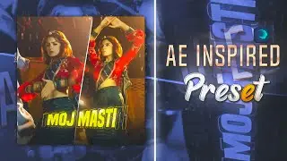 Moj Masti 💃 Velocity Edit || Ae Inspired Alight Motion Free Preset/ Xml