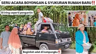 RAMAINYA ACARA PINDAHAN & SYUKURAN RUMAH BARU KAMI‼️IBU MERTUA SEDIH KAMI PINDAH