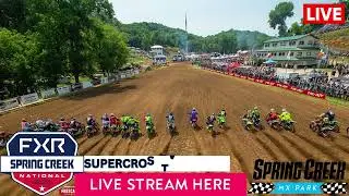 WATCH NOW || Spring Creek National 2023 Live Stream & Replay || Pro Motocross