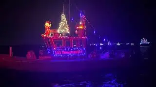 2021 Christmas boat parade Stuart Florida