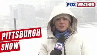 Pittsburgh Smacked With Snow From Fast-Moving Clipper System As Bitter Cold Grips The Region