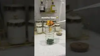 moxito time#drink #night #study #vlog