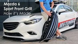Mazda 6 Sport Front Grill by MV-TUNING / Решетка радиатора Mazda 6