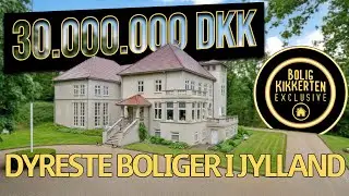 5 Dyreste boliger til salg i Jylland!