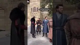Wah, 😳Hero & Villain Behind The Scenes 🤭💗|Kuruluş Orhan BTS 😭❤️🔥|#kurulusorhan #orhanbey #shortvideo