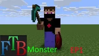 Minecraft - FTB Monster Ep1 - The HangGlider!!!