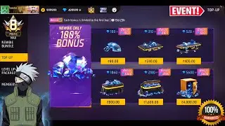 ONLY 100 % BONUS TOP UP EVENTS 💯😜 || FREE FIRE BONUS DIAMOND TOP UP EVENT | FF TOPUP EVENT