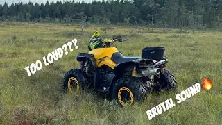 Can-am, RJWC slip-on sound-test 