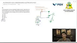 FGV - Esquema de aterramento - ALEMA2023 - Engenharia Elétrica - Questão 51  - Instalações Elétricas