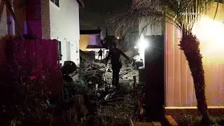 DUI Driver Plows Through Multiple Backyards | Fullerton