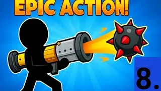 🚀Boom Stick - EP 08 - Gameplay - Walkthrough - New Android Games 2025 - Stickman Game/boss destroy