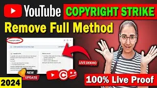 How To Write Email To Copyright Owner | Copyright Strike Remove | Copyright Strikes