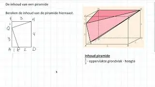 De inhoud van een piramide (2 VWO)