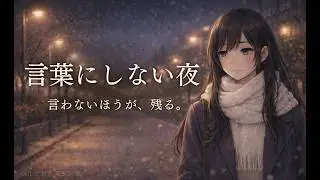 言葉にしない夜