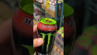 New flavor monster let&rsquo;s try it out #monster #energy #fyp #drink #foryou #newflavor #workout