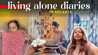 LIVING ALONE DIARIES IN KOLKATA | MBA student | Cooking | Bachelors | Mansi Gupta | MG547