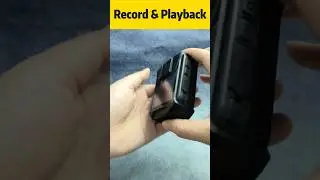 How to Record & Playback the videos ? (SYDYAM-F1)   #bodycam #police  #security #sydyam #camera