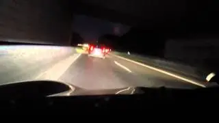 Autobahnfahrt #004 - A57 Köln-Nord nach Köln-Ehrenfeld (Nachtfahrt) (HD)