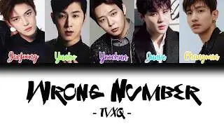 TVXQ (동방신기) - Wrong Number [Colour Coded Lyrics] (Han/Rom/Eng)