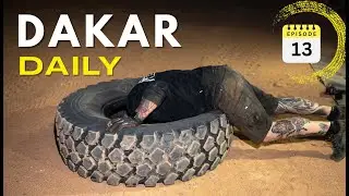 Dakar 2026: Reifen kaputt, Zeit verloren – Mercedes SK | Jacky Ickx getroffen