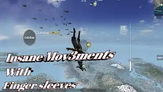Insane Mov3ments using Finger Sleeves with Random Teammates | PUBG MOBILE | 6 Fingers Gameplay Asia|