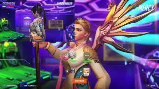 Blizzard World by menenjoyer42 + HiyaXD (Q8H3R) Mercy POV || Mercy/Widow Co-Op Parkour
