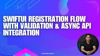 SwiftUI Registration Flow with Validation & Async API Integration