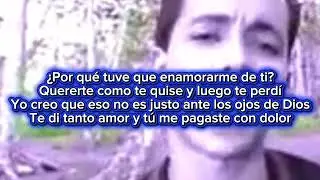 Big Boy - Mis Ojos Lloran Por Ti  | Karaoke con Letra 🎤 Reggaetón Romántico 
