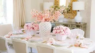 35 + Charming Dining Room Decoration Ideas -Image 33 of 35