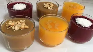 3 أنواع مهلبية  💯👌 بدون حليب وبالقوام الكريمي وبمكونات موجودة في كل بيت