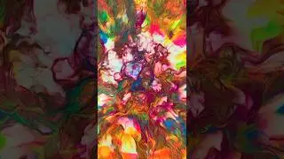 Acrylic Pour by Adel Bautista  #art #painting #contemporaryart #fluidart #artist  #acrylicpainting