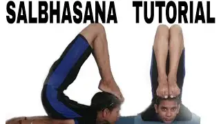 #Salabhasana for beginners and advanced practitioners👌👌