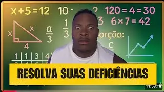 TUDO de Matem&aacute;tica B&aacute;sica para CONCURSOS MILITARES(pra quem tem MUITA DIFICULDADE)